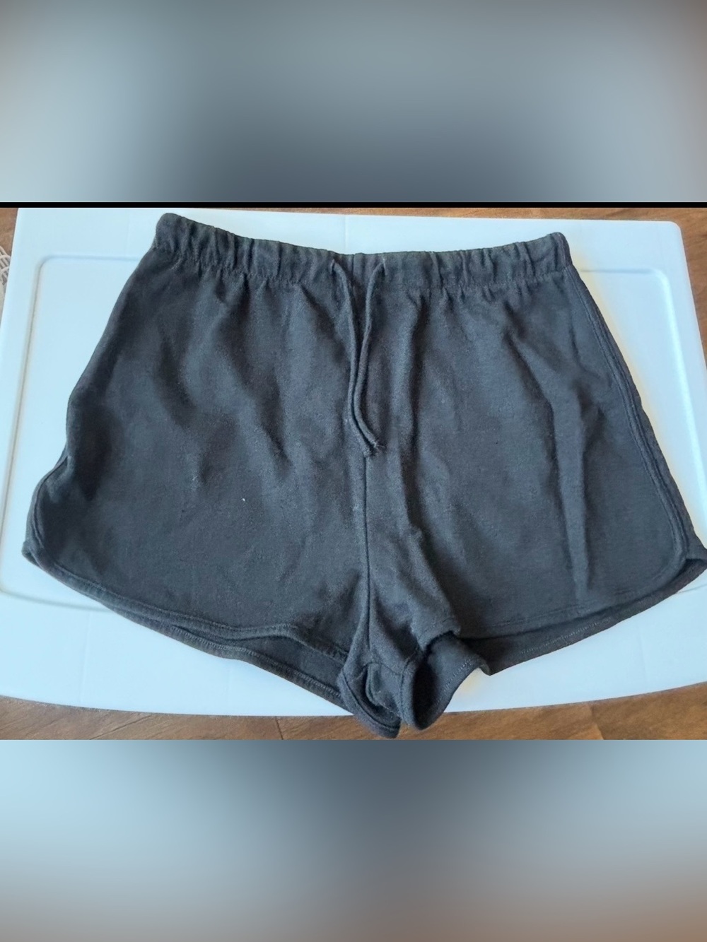 ZARA Black Women's Cotton Lounge Shorts